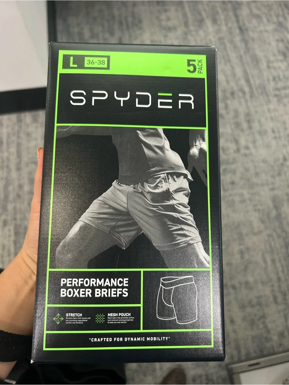 Spyder Performance Boxer Briefs - 5 Pack